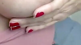 She Wears Tight Leggings to Show off Her Curves in Public.