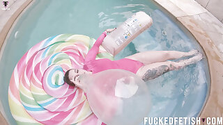 HD B2p 24 Iches Transparent Balloons Pool Inflatable Fun Day