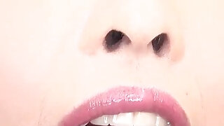 Nanako Lets You See Her Breathing Straight Into the Lens: Open Throat, Warm Breath... and a Uvula Pulsing Just for You