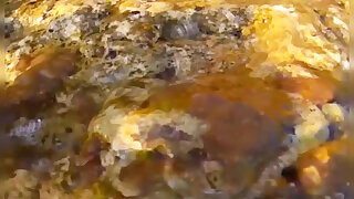 I Was Fishing Underwater but Instead of Fish Met Sexy Girl Who Flashed Me Her Hairy Pussy