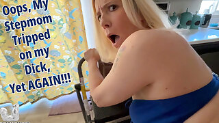 Oops, My Stepmom Tripped on My Dick, yet Again!!! - Jane Cane, Shiny Cock Films