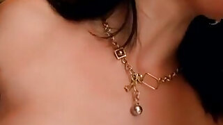 Hot brunette teen fucks passionately